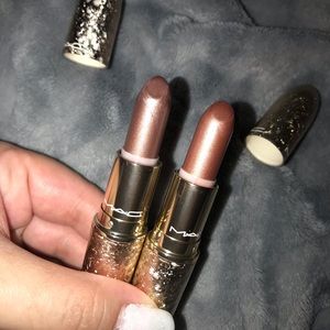 Swatched MAC holiday 2018 lipsticks